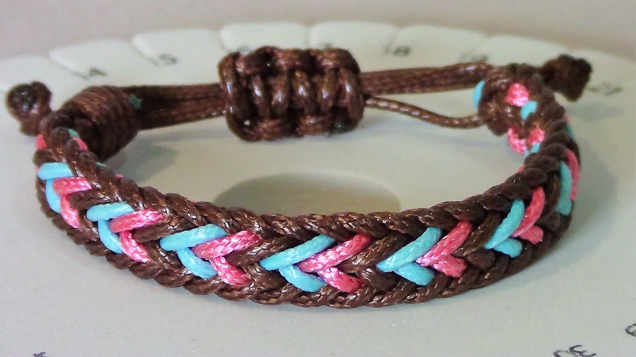 Pulsera Kumihimo Hira Kara 12 bicolor