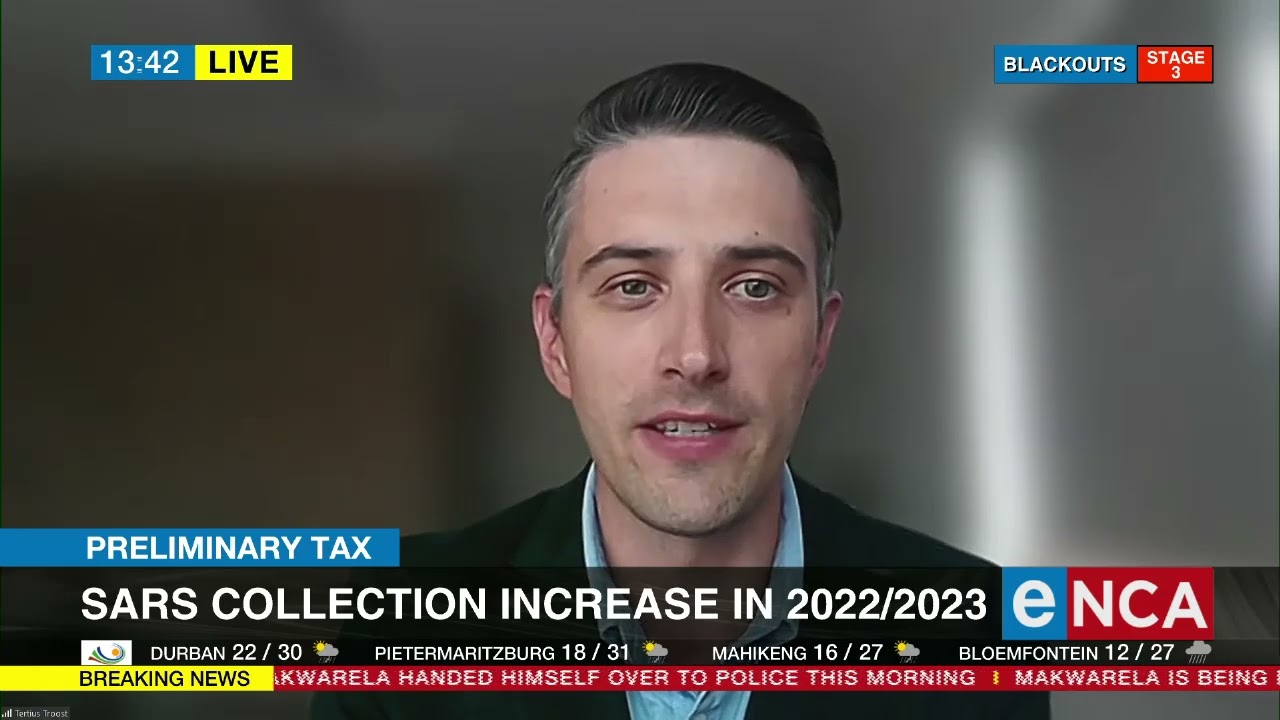 Preliminary Tax | SARS collection increase in 2022/2023