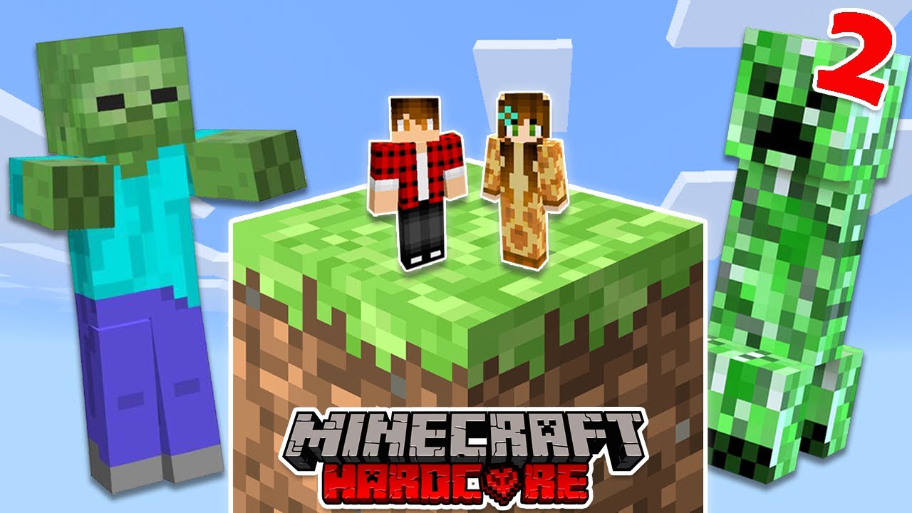 Minecraft ONE BLOCK but it's HARDCORE | Ep 2