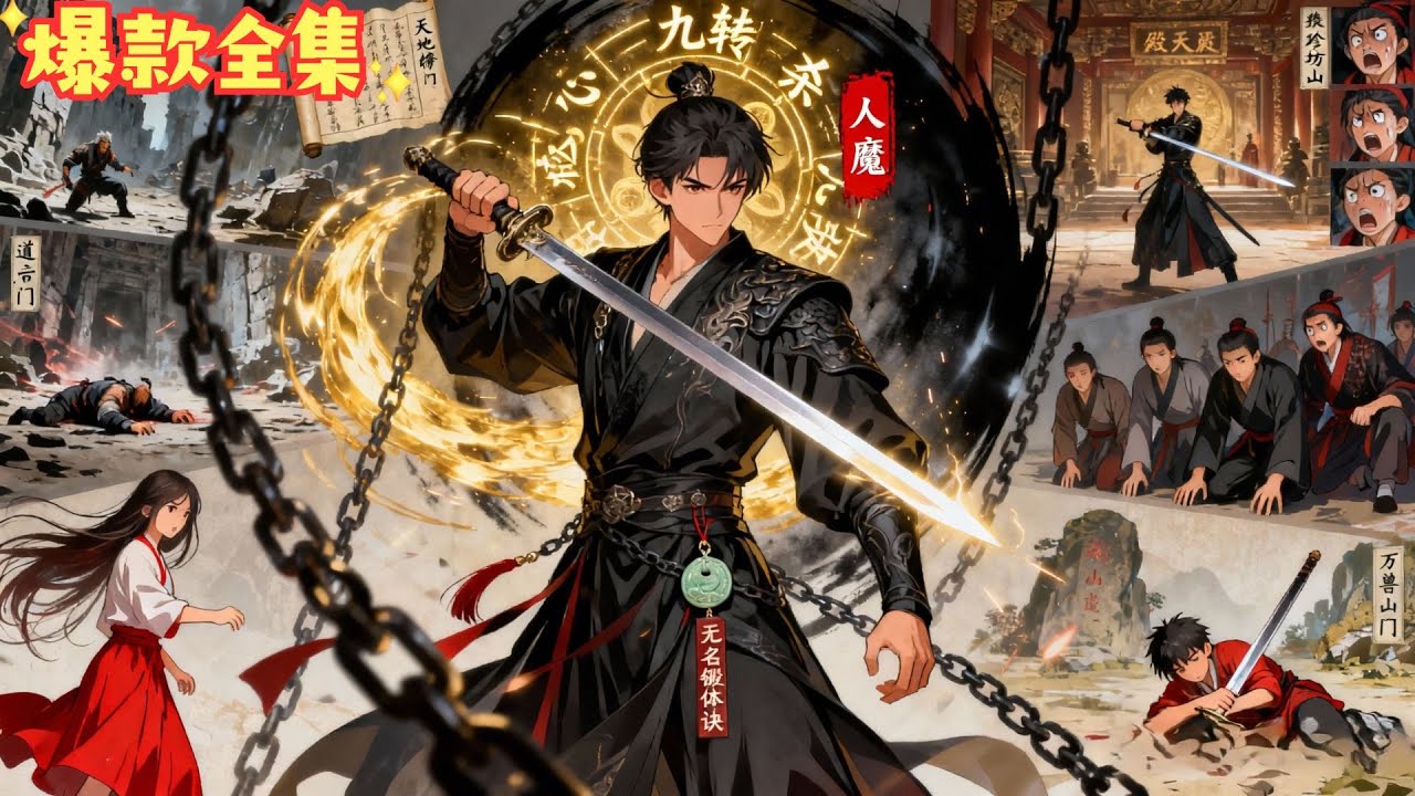 【Eng Sub】《绝世神尊》|绝脉少年觉醒神级功法，以杀证道，各路宗门都得给我低头！#动态漫 #热血