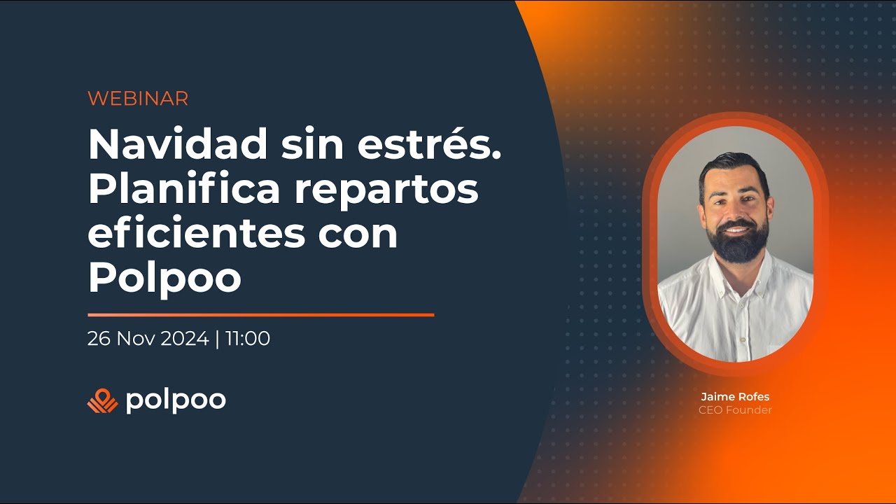 Webinar con Jaime Rofes | Saca el máximo partido al planificador de rutas con Polpoo