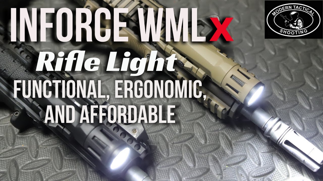Обзор характеристик винтовочного фонаря Inforce WMLx