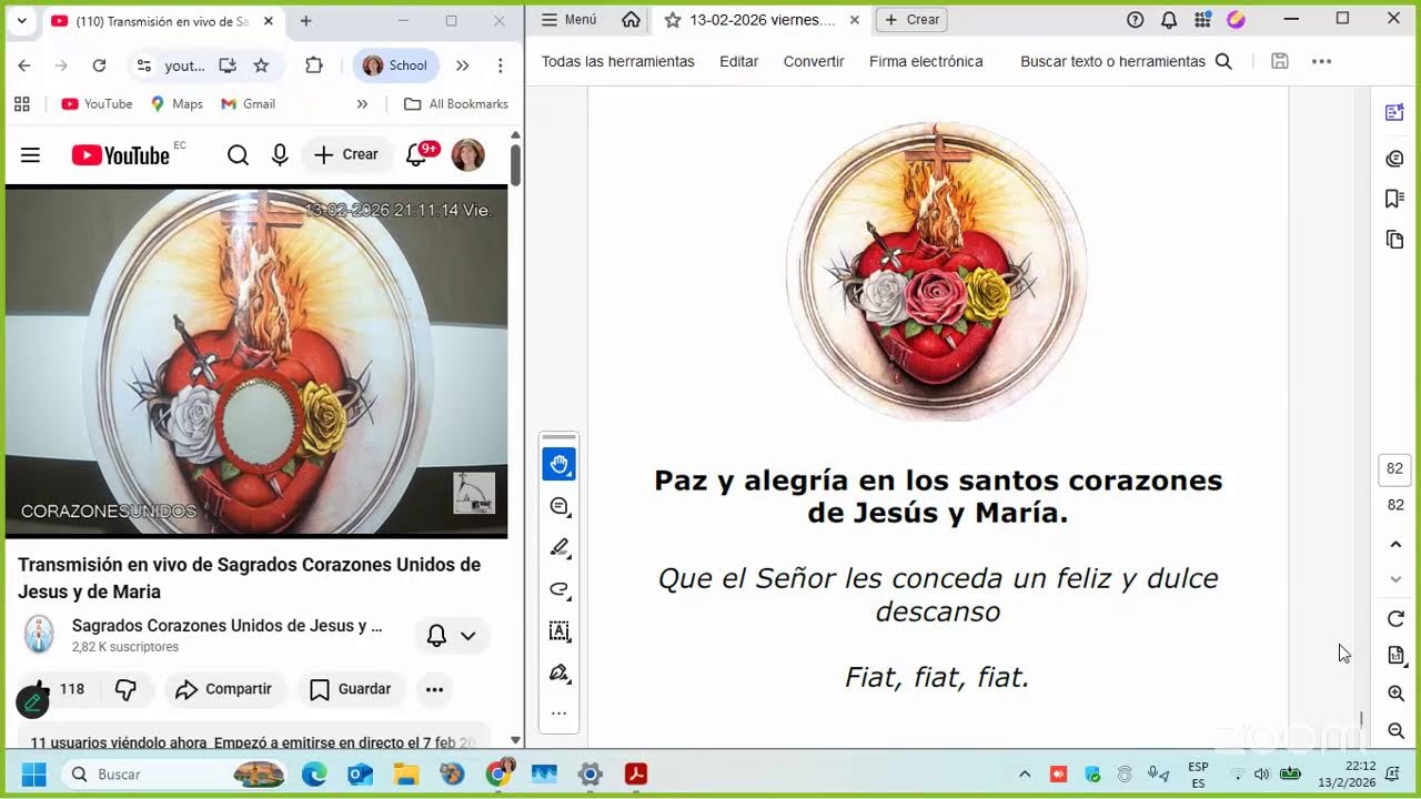 DEVOCIONES DIARIAS - APOSTOLADO DE LOS SAGRADOS CORAZONES UNIDOS