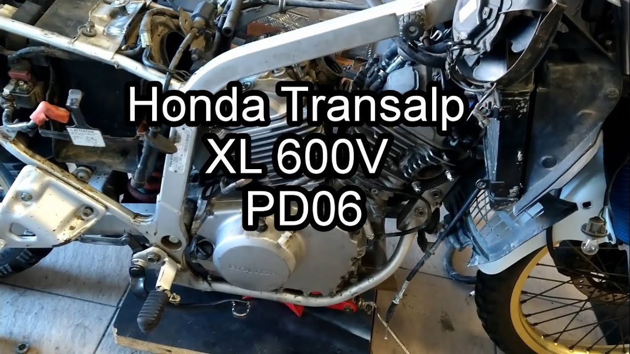 Honda XL 600 V Transalp  #2 Wyciągam silnik z ramy i szukam usterki