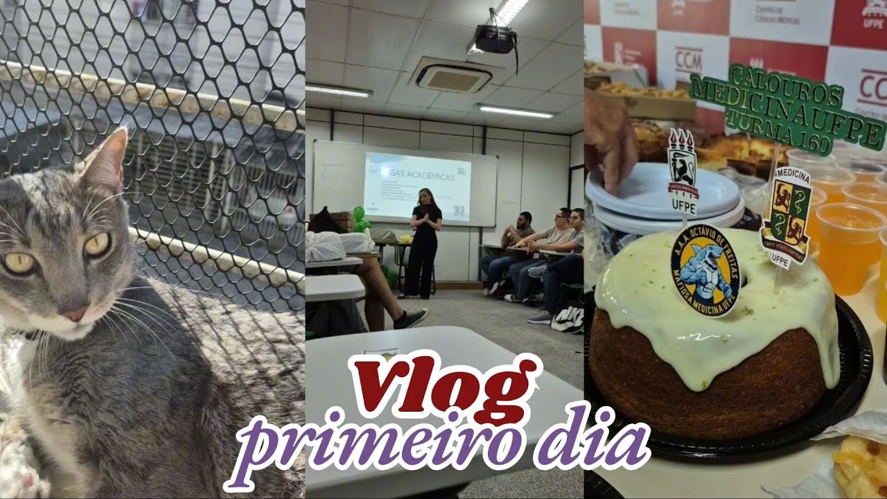 Primeiro dia de aula Medicina UFPE - 1° período