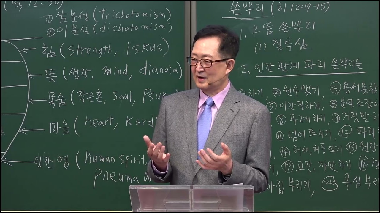 [엘로힘 시리즈] #14. 쓴뿌리가 어디에 어떻게 자리잡는가? /황용현 목사/