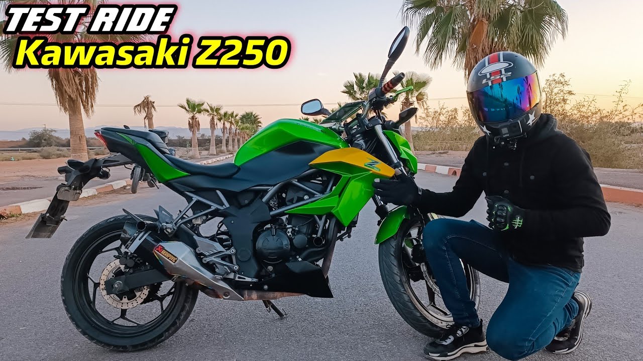 Test Ride : Kawazaki Z250 SL | أحسن موطور كبير تقدر تبدا بيه 🤩🚀