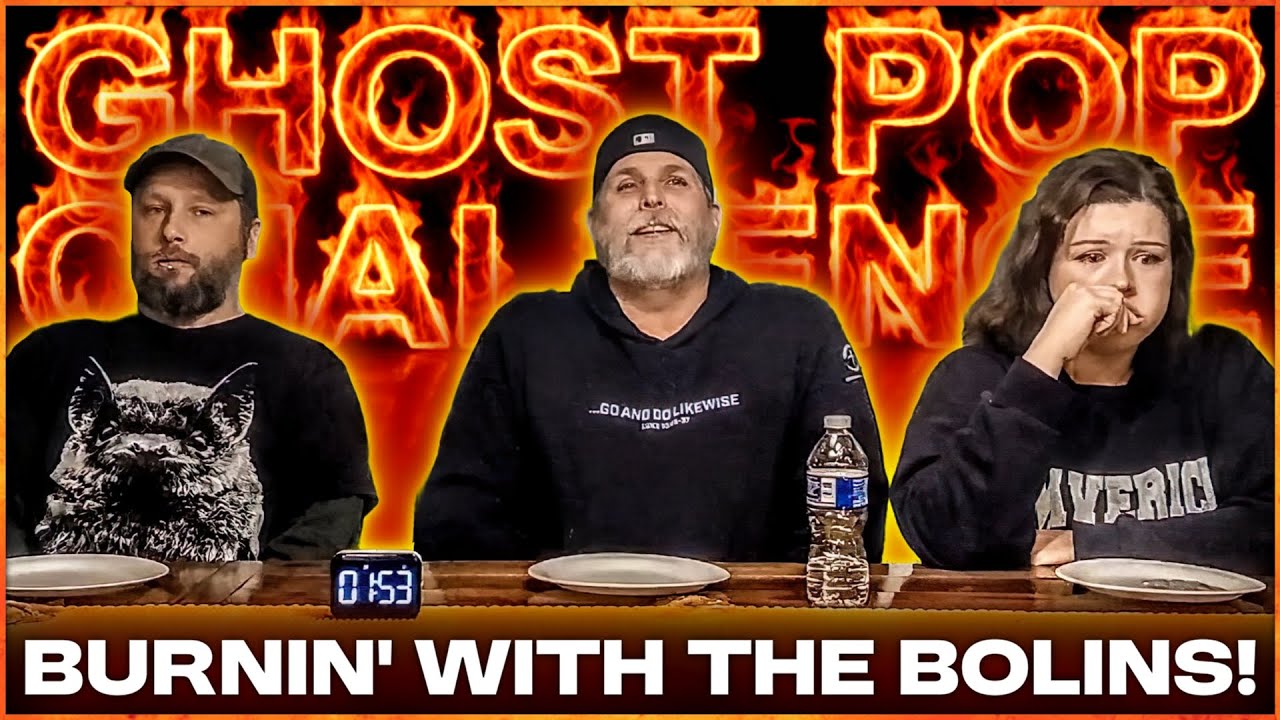 GHOST POP CHALLENGE w/ THE BOLINS!