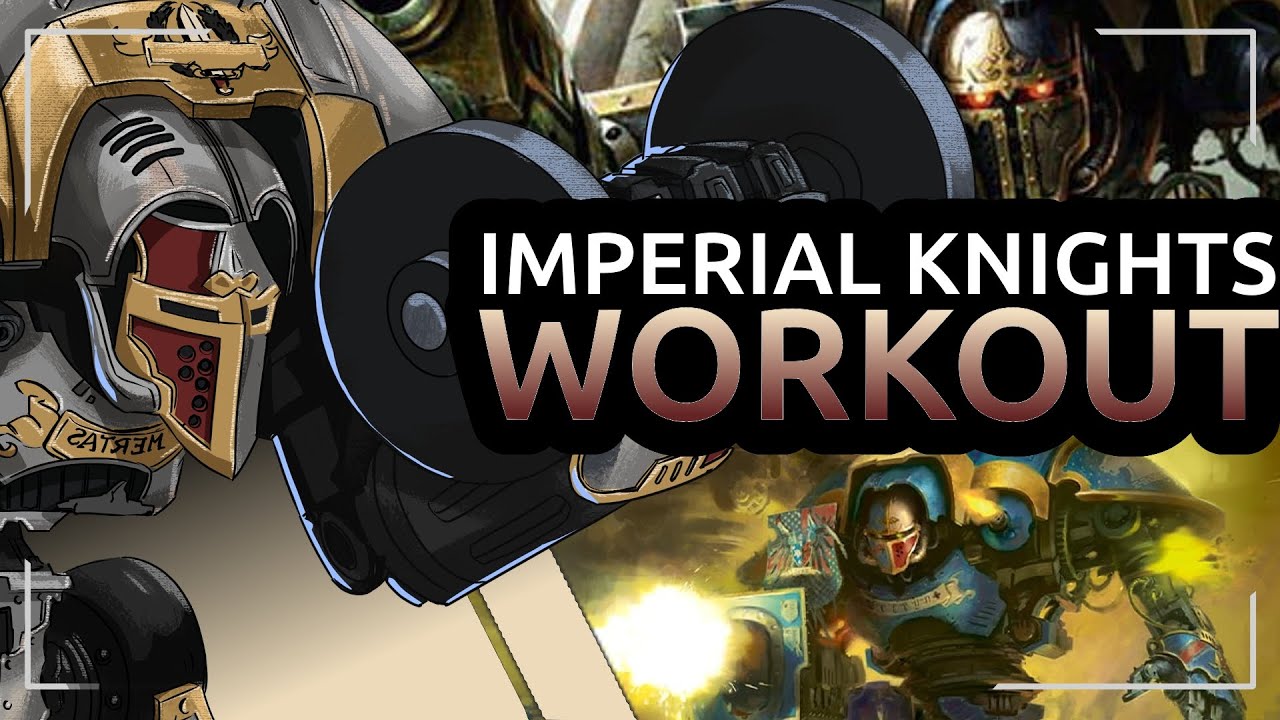 Industrial Techno Workout Playlist 🎵 Imperial Knight Workout 🗿 humble of heart, strong of arm