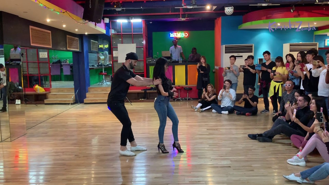 Ronie & Teresa preparty workshop in Korea Kizomba Festival 2019