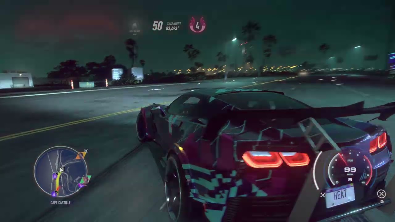NEED FORSPEED HEAT - THE MOST WANTED