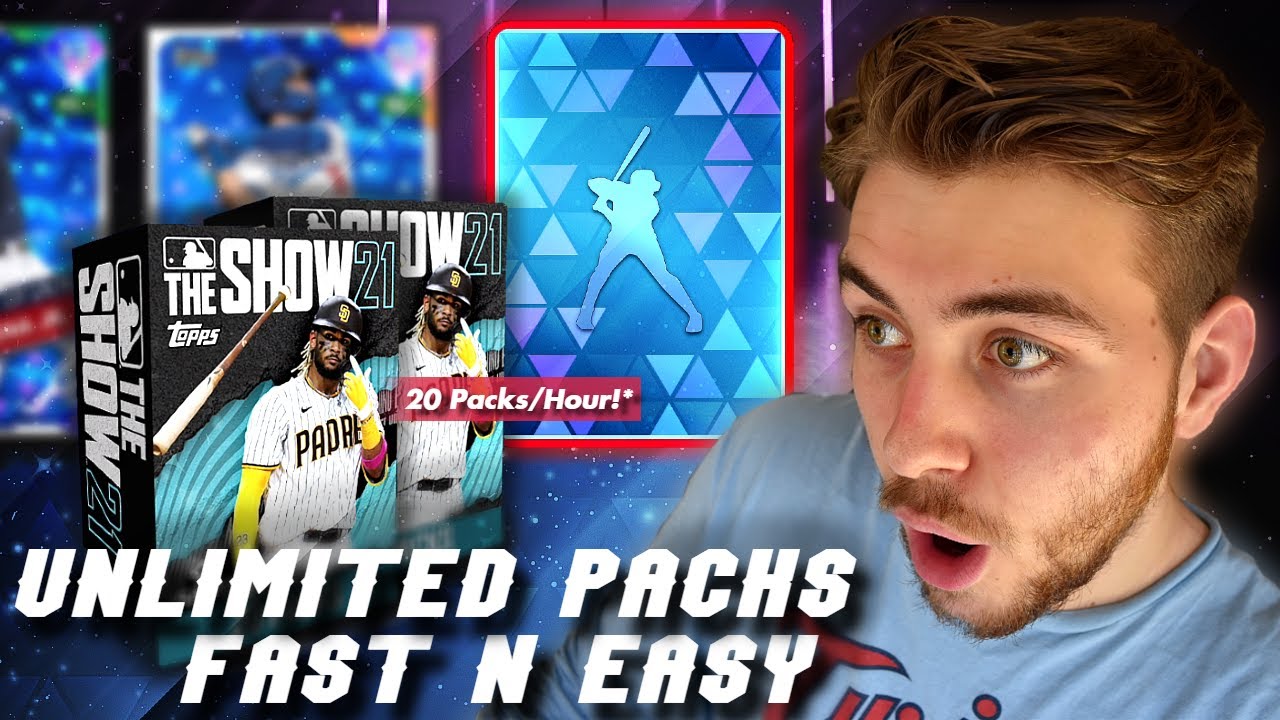 How To Get UNLIMITED Free Packs In MLB The Show 21! Make Tons Of Stubs Quickly Doing This!