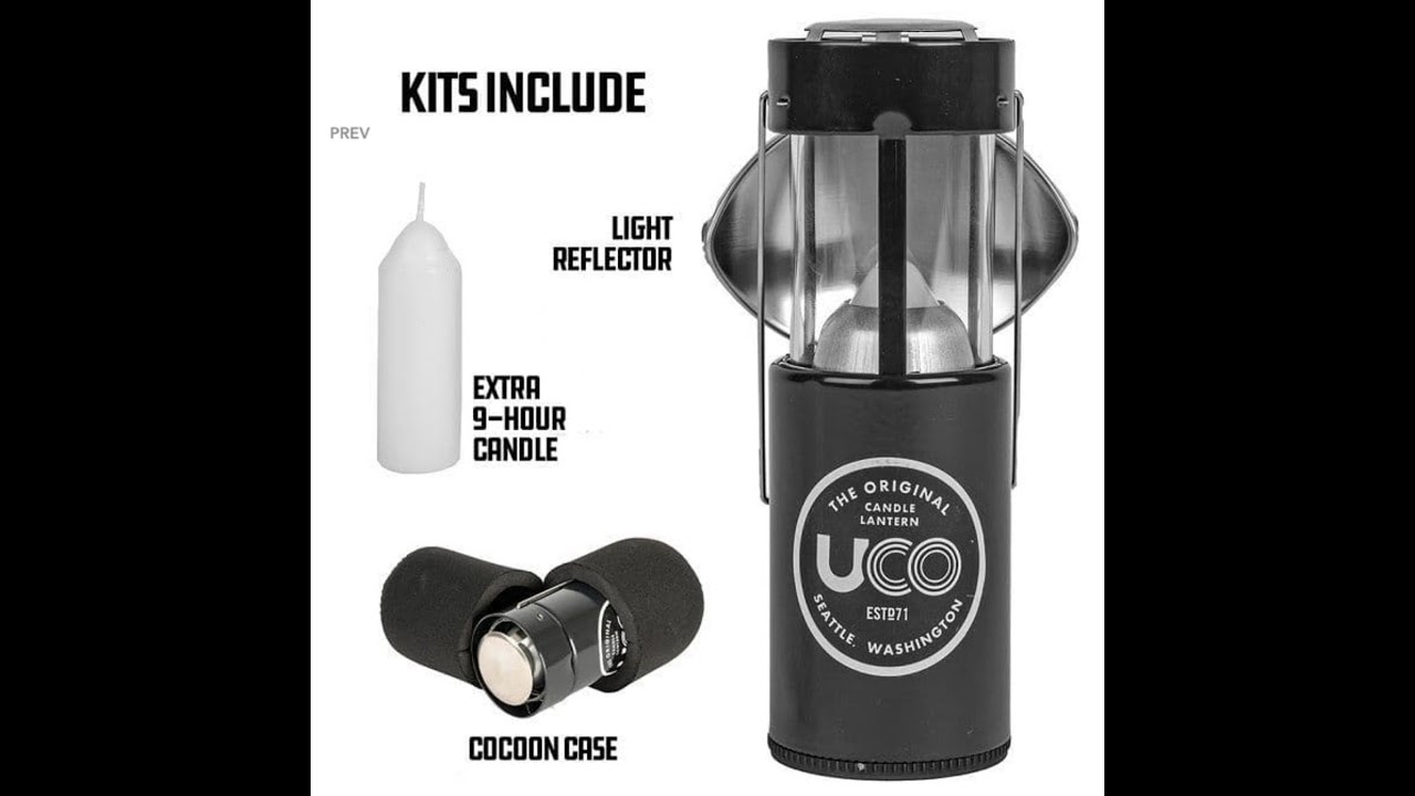 Набор фонарей UCO 9 Hour Candle Lantern. Мой любимый фонарь.