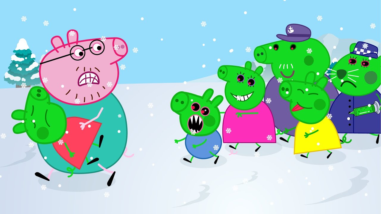 Oh No! Grandma Pig Turns Into Zombie !! | Peppa Pig Funny Animation