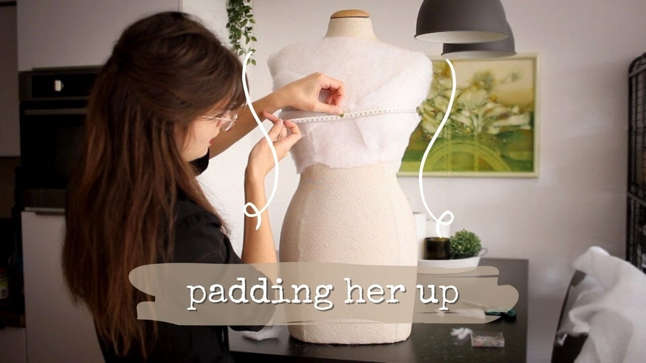 Re-Shaping A Dress Form 👗 Padding To My Size