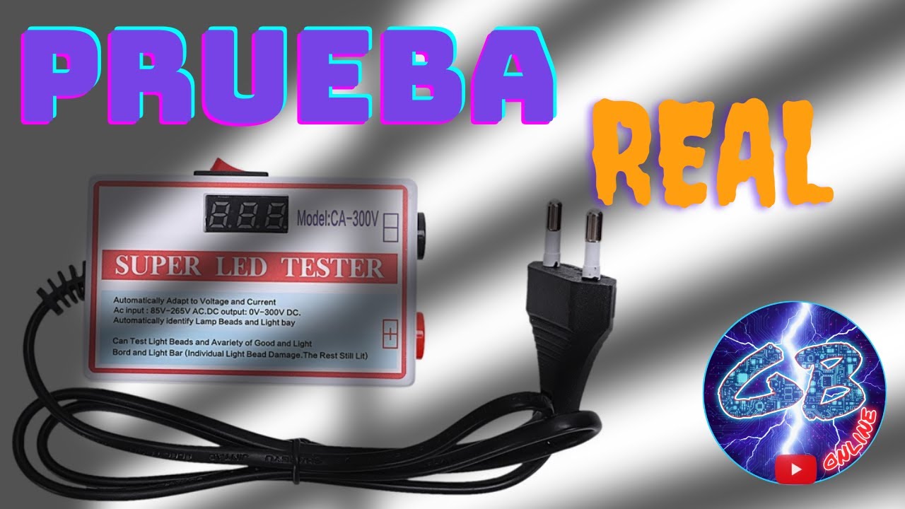 PROBADOR LED PRUEBA REAL #gbonline