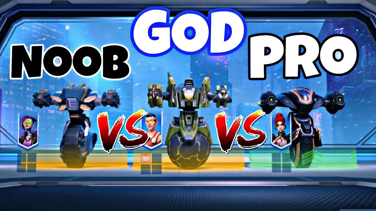 GOD vs Pro vs noob Mech arena challenge🔥|| Mech arena