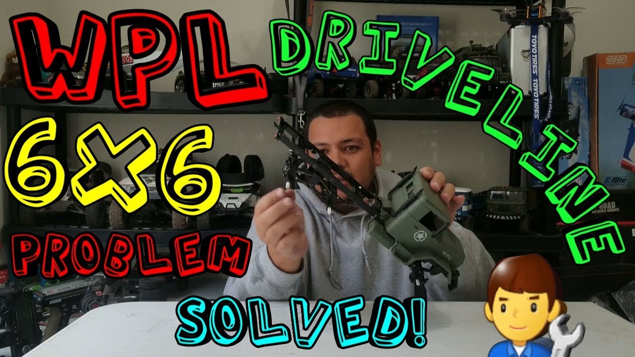 WPL B16/B36 binding driveline fix.