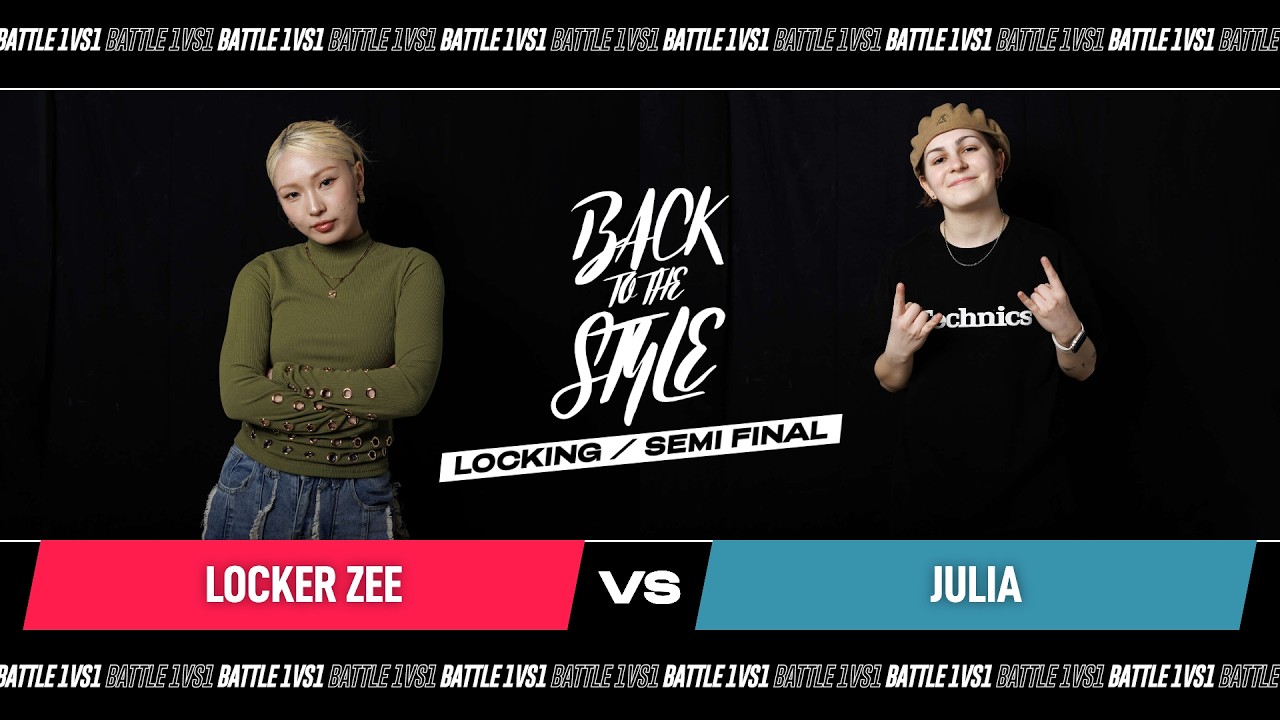 Locker Zee (KOR) vs Julia (ESP) \\ BTS 2025 Locking Semifinal