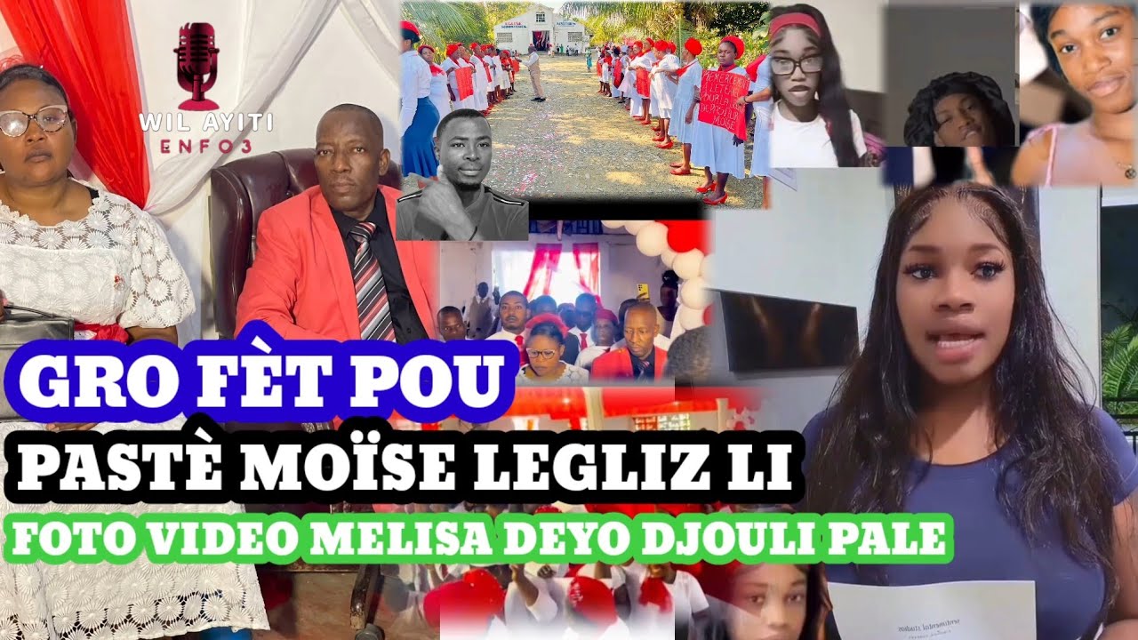 LEGLIZ KONTAN WÈ E FETE POU PASTÈ MOÏSE LI POTE MANJE NAN PRIZON AN MELISA GEN VIDEO E FOTO DEYO