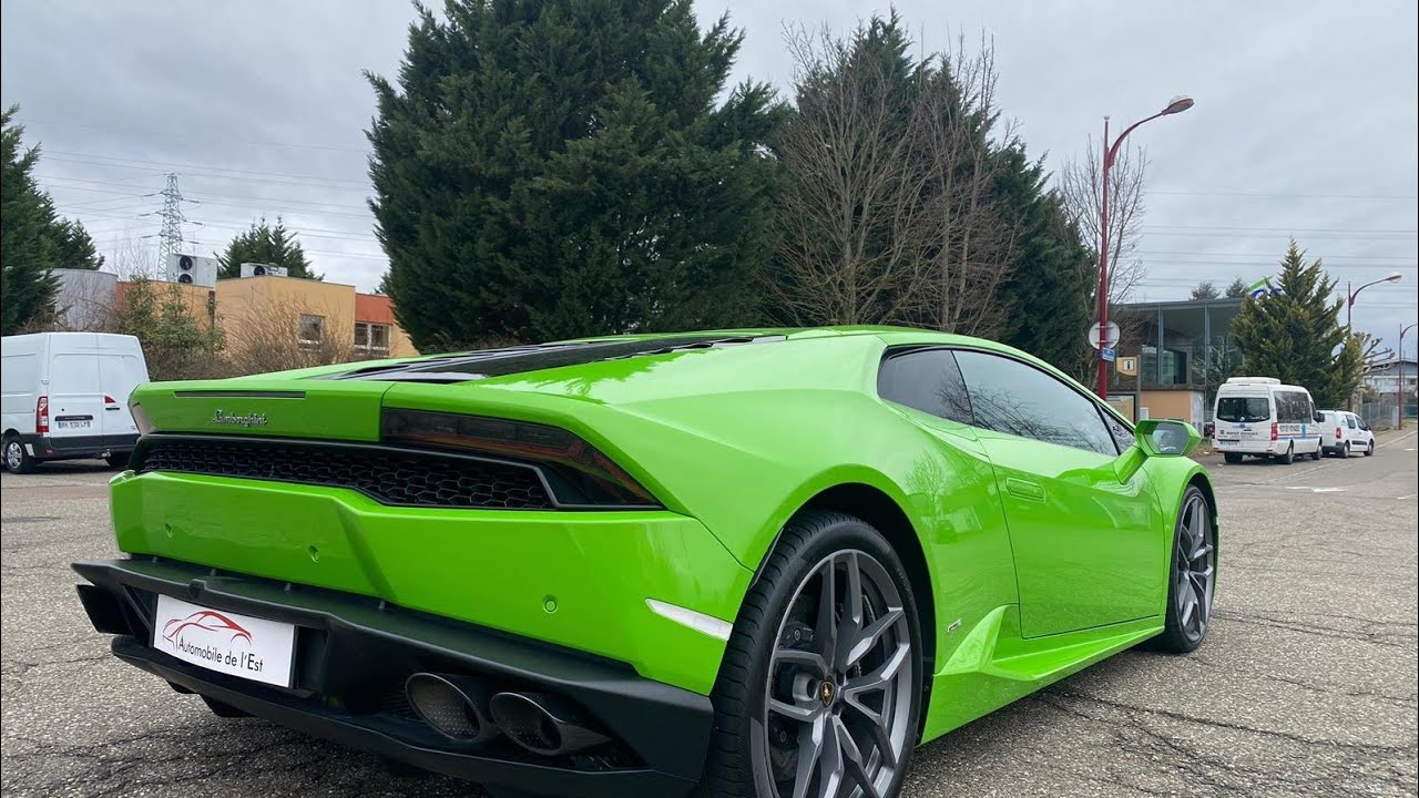 ESSAI LAMBORGHINI HURACAN LP610