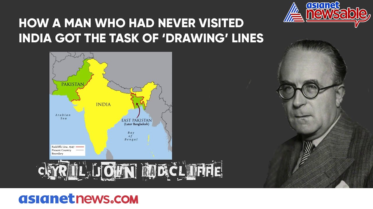 Radcliffe Line: How Were The India-Pakistan Partition Borders Drawn? | Asianet Newsable