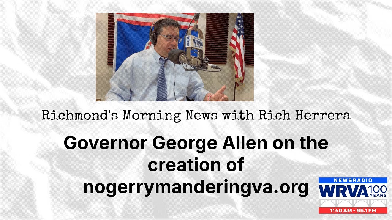 Is Virginia Being Bought? Gov. George Allen on the $5M Map Fight