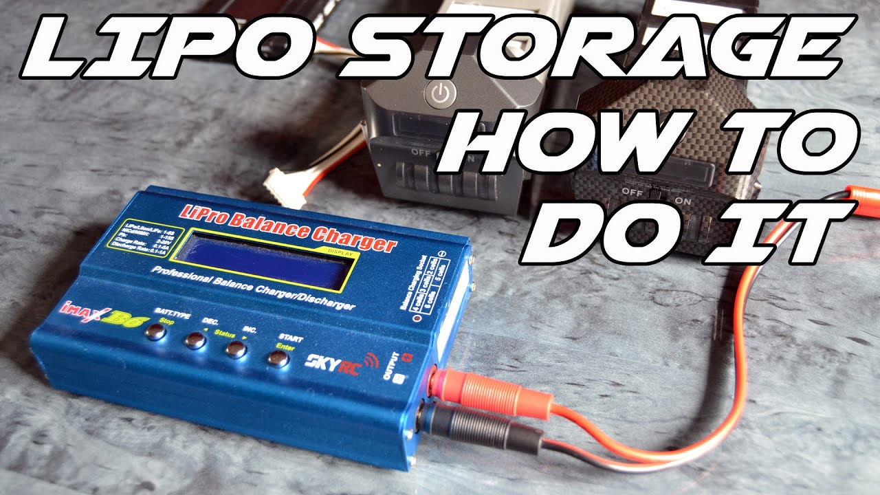 Putting LIPO Batteries Into Storage Mode