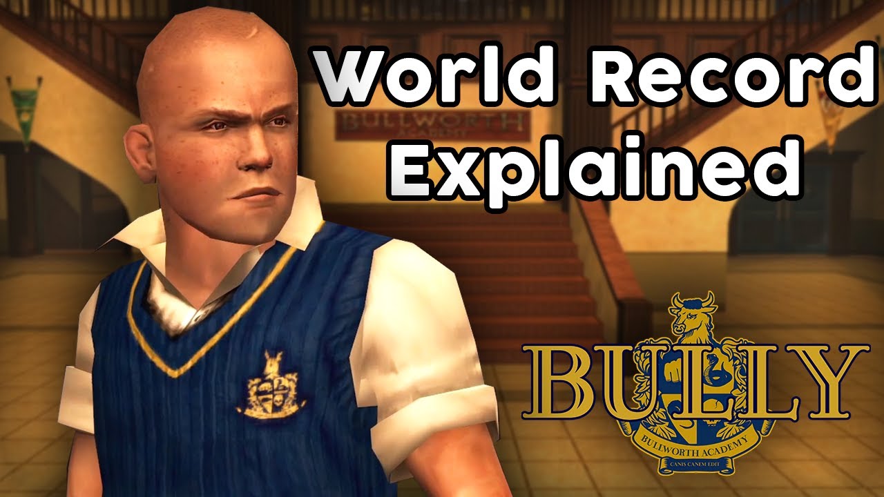 The New Bully World Record is INSANE - Any% Speedrun Commentary