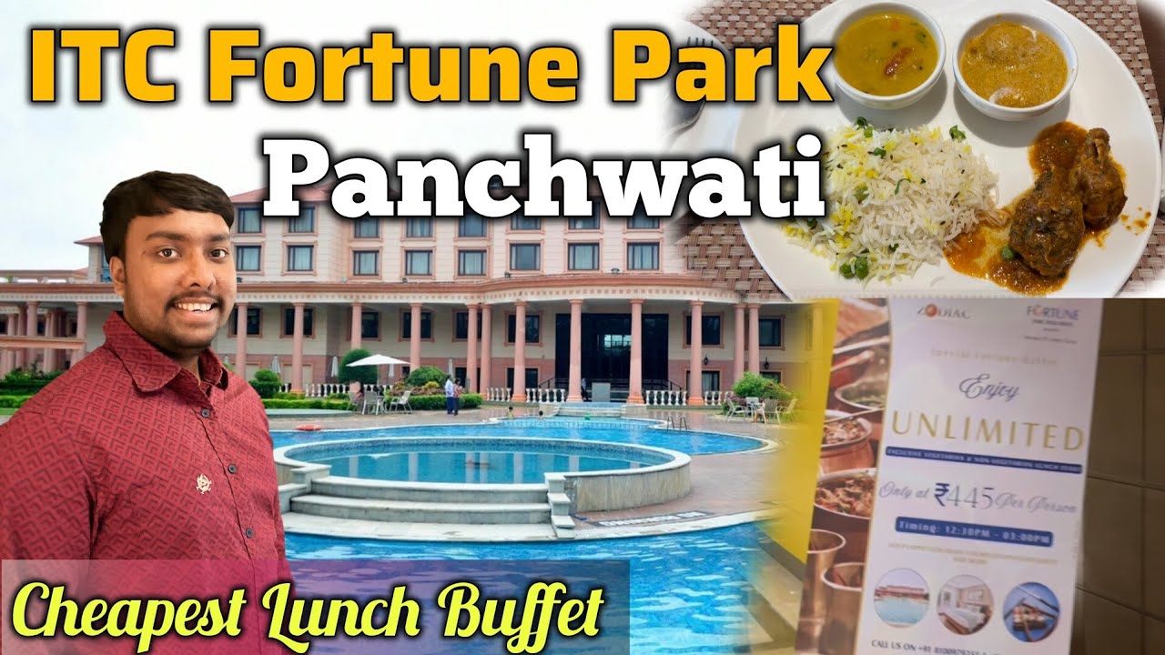 ITC Fortune Park Panchwati Kolkata | Luxury Resort | ZODIAC Restaurant ⭐ Cheapest Lunch Buffet ITC