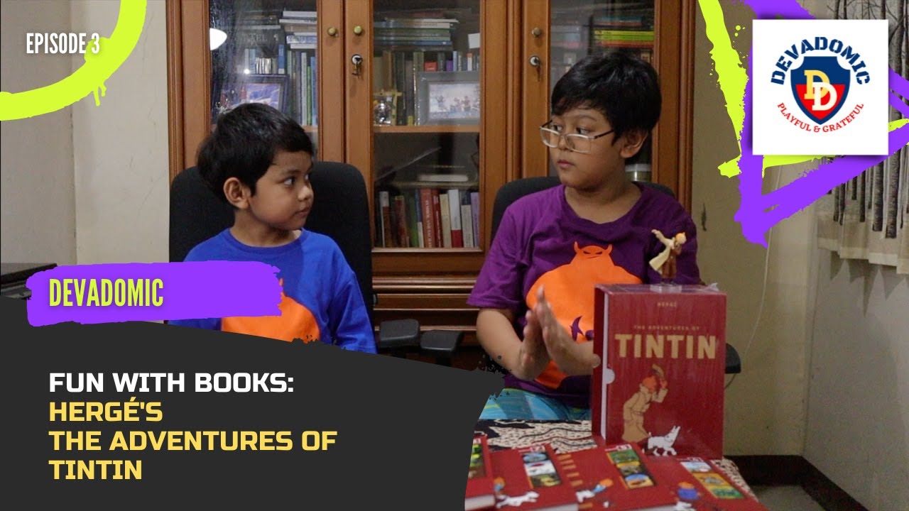 FUN WITH BOOKS: HERG&Eacute;'S THE ADVENTURES OF TINTIN