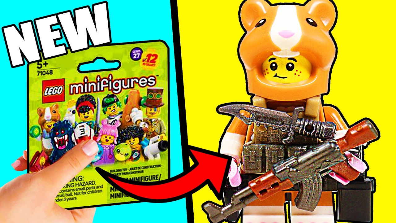 Upgrading NEW LEGO CMF Minifigures into SOLDIERS! (Series 27)