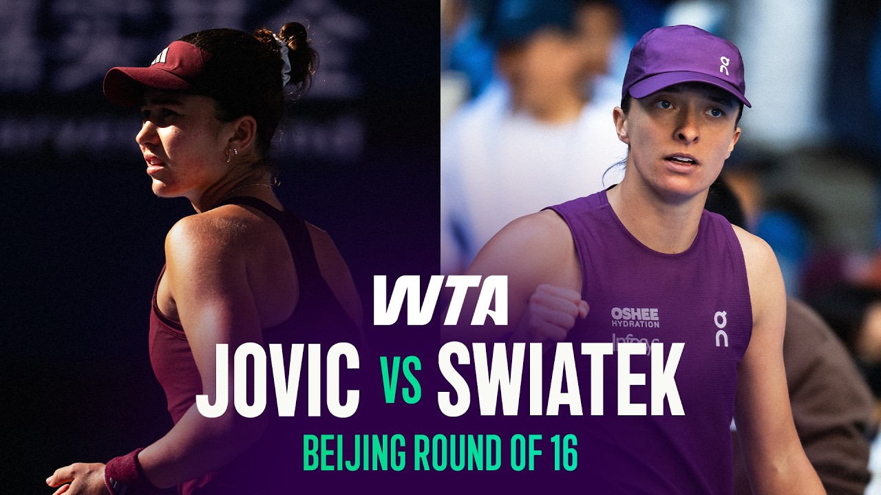 Iva Jovic vs. Iga Swiatek | 2026 Beijing Round of 16 | WTA Match Highlights