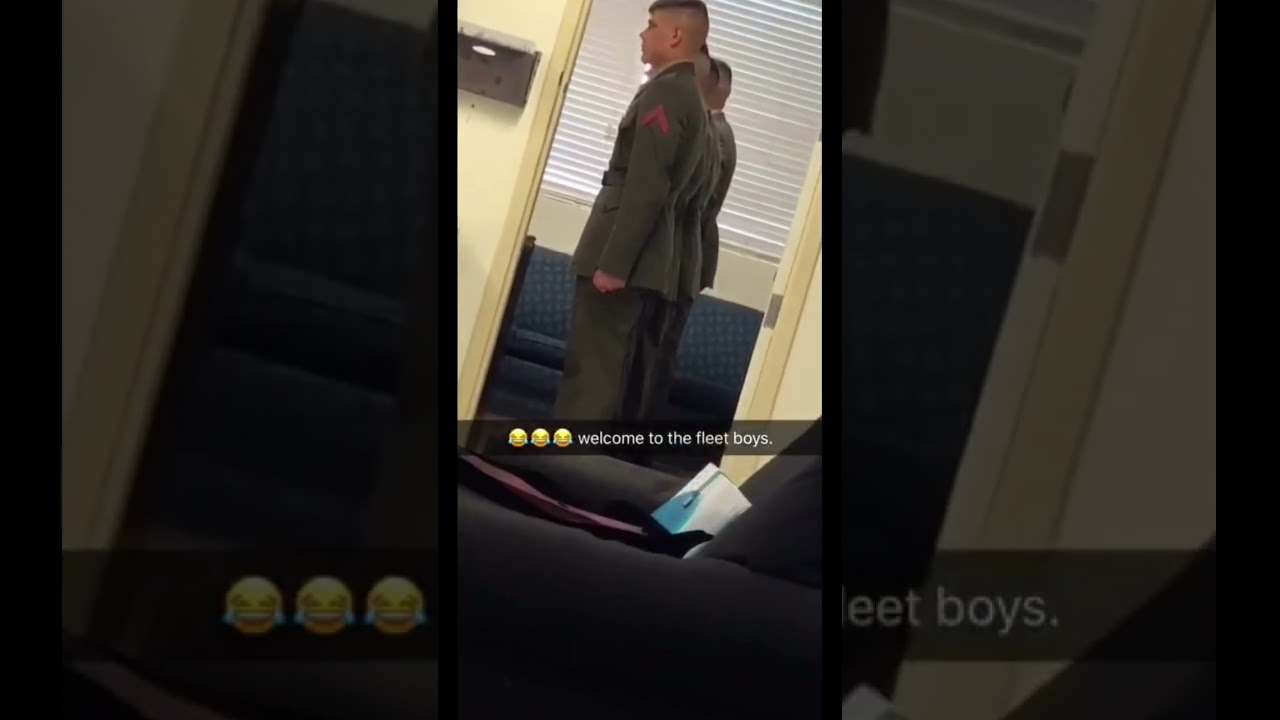 Welcome to the fleet boys #military #army #short #shorts #marine #marinecorps #militarysoldier#viral