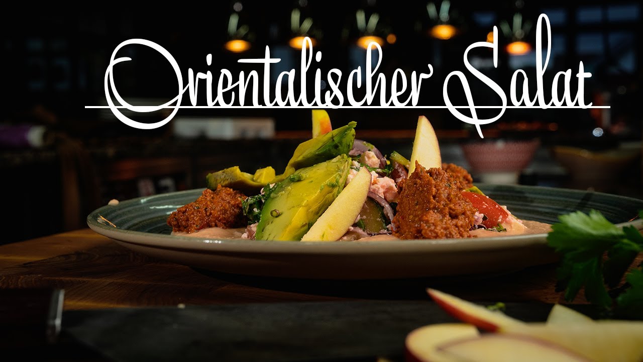 Orientalischer Salat mit Ezme – Kochen im Tal