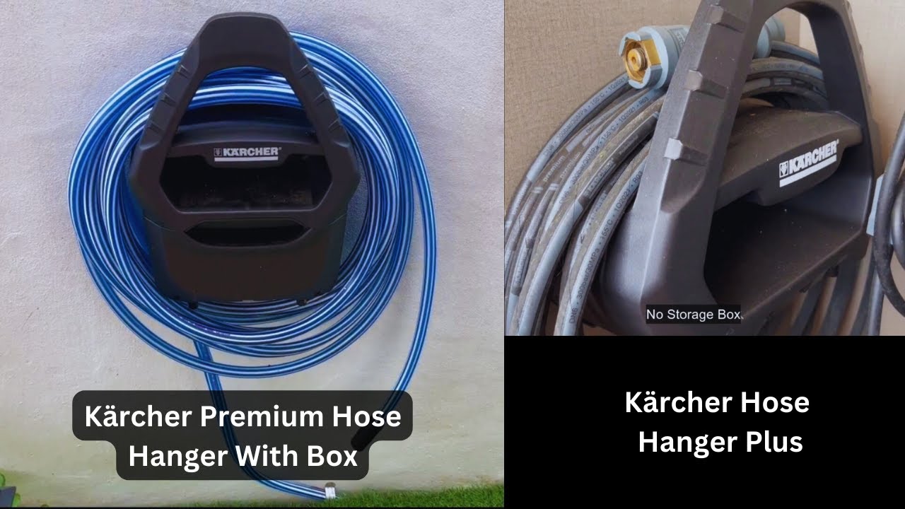 K&auml;rcher Premium Hose Hanger With Box And K&auml;rcher Hose Hanger Plus