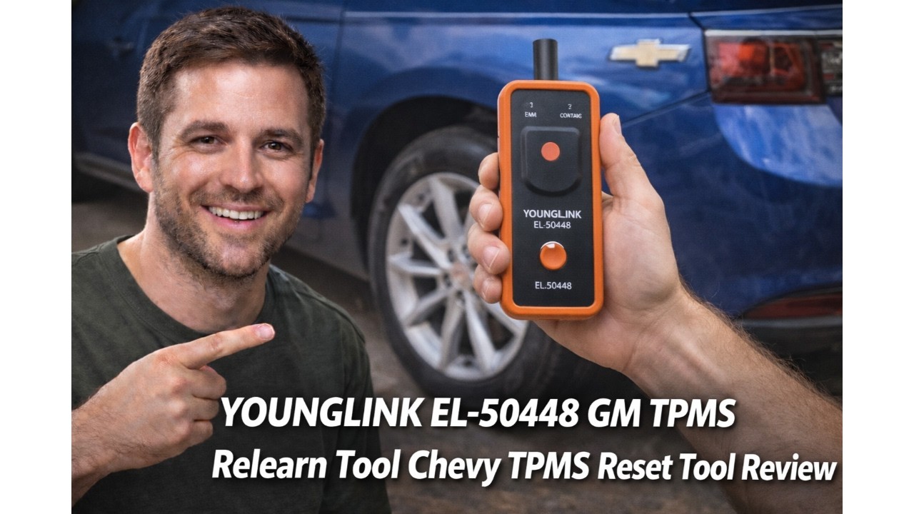 🚗 YOUNGLINK EL-50448 GM TPMS Relearn Tool Chevy TPMS Reset Tool Review ⚙️