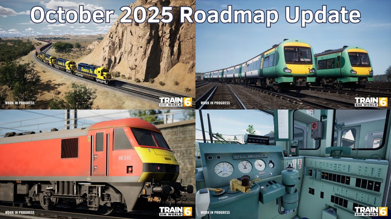 October 2025 Roadmap Update - News - Train Sim World 6