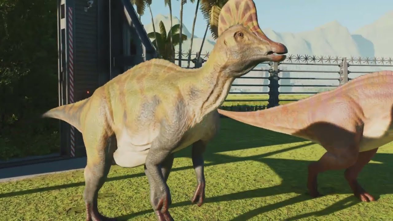 Jurassic World Evolution 3 All Hadrosaur Entrances