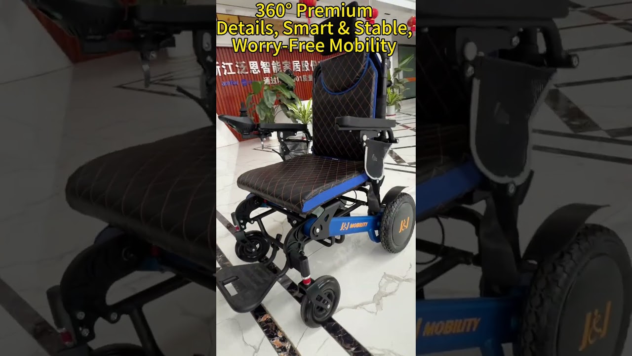 360&deg; Premium Details, Smart & Stable, Worry-Free Mobility #electricwheelchair #wheelchair