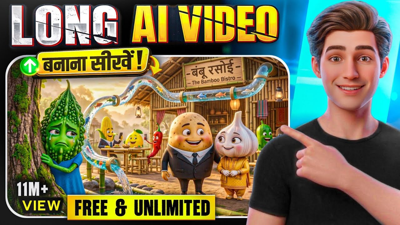 सब्जियों का Ai Long VIDEO बनाओ ( Full Course ) | Ai Long Video Kaise Banaye | Ai Video Kaise Banaye 