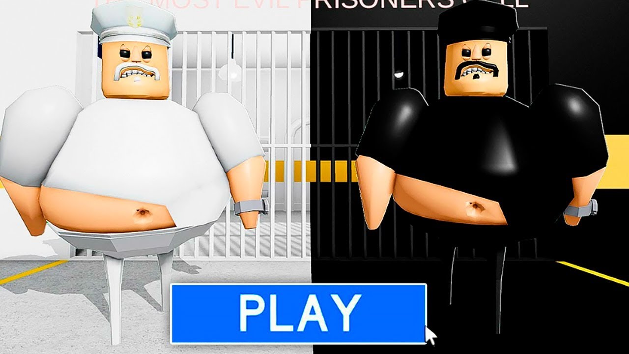 LIGHT VS DARK BARRY'S PRISON RUN OBBY ROBLOX
