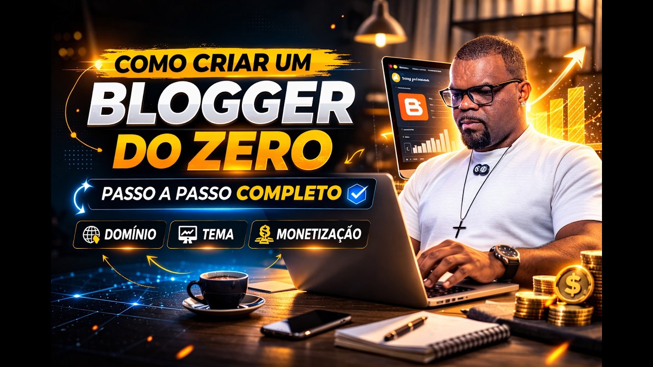 COMO CRIAR UM BLOGGER DO ZERO