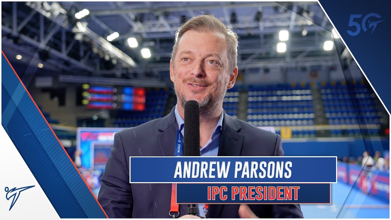 ANDREW PARSONS INTERVIEW'S - PRESIDENT OF THE INTERNATIONAL PARALYMPIC COMMITTEE