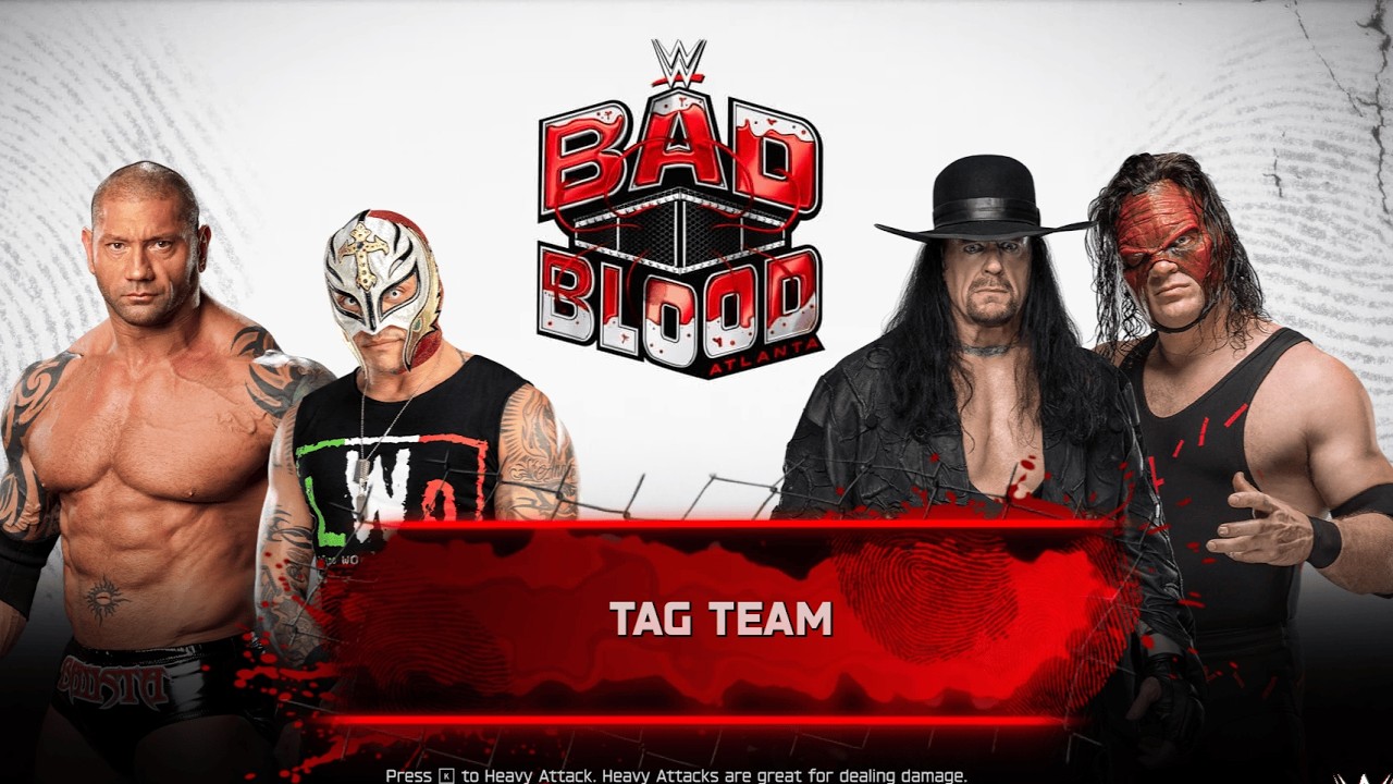 FULL MATCH - BATISTA & REY MYSTERIO VS THE UNDERTAKER & KANE