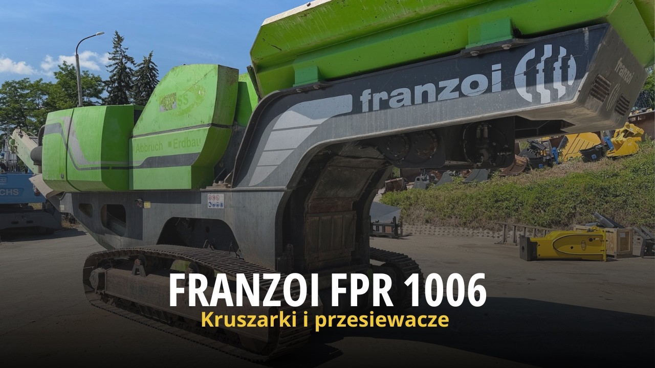 Kruszarka szczękowa Franzoi FPR 1006 2017r.