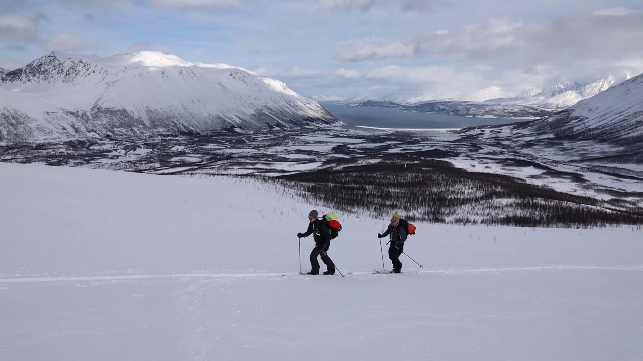 Vapaalaskua - Norja Lyngen