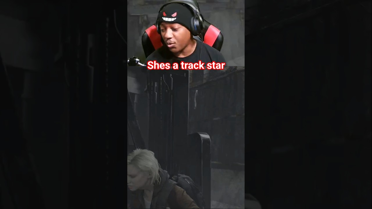 grace is a track star for sure 😏 #shortsfeed #shorts #gaming #residentevilrequiem #re9requiem