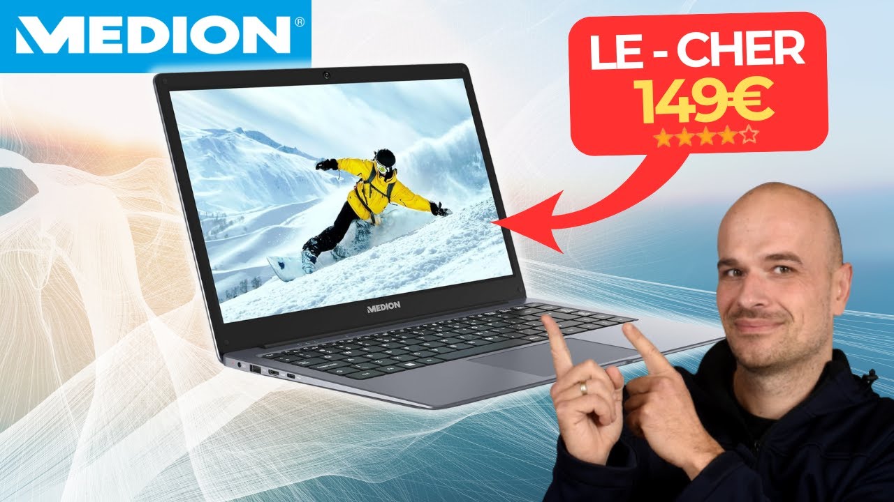 Ce PC PORTABLE le MOINS CHER d'Amazon : MEDION - E14223 (MD62560)