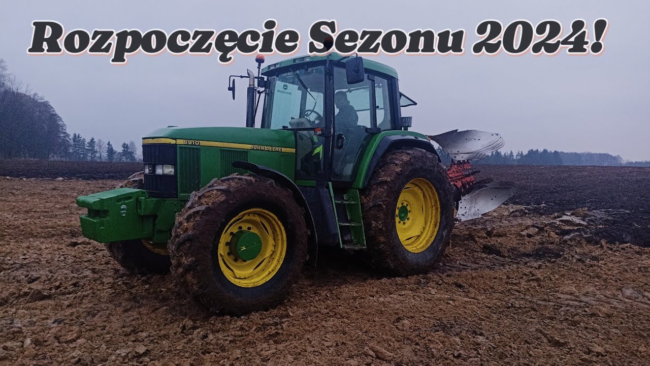 🔥Rozpoczęcie Sezonu 2024!🔥 Ryk Jelenia🔊 Czyli Orka 2024.🔥 John Deere 6910🔥
